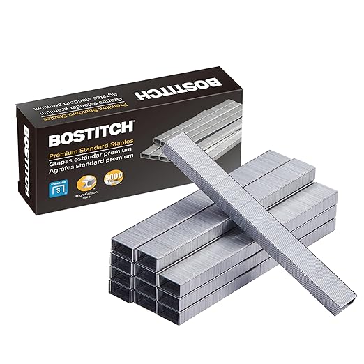 Bostitch Office Premium Standard Staples, 1/4" Standard Box by BostitchOfficeProducts