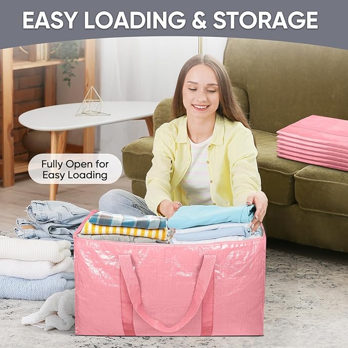 TICONN 6 Pack Extra Large Moving Bags Heavy Duty - Image 7