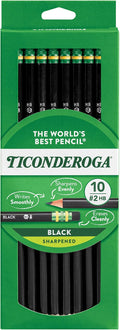 Dixon Ticonderoga Wood-Cased #2 Pencils, Pre-Sharpened by Ticonderoga