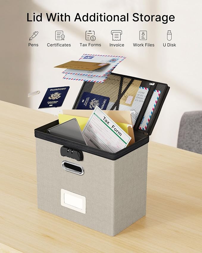 Oterri File Organizer Boxes - Image 2