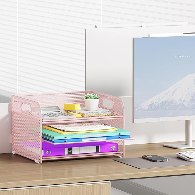 Cawukege 3 Tier Paper Organizer - Image 2