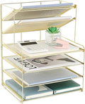 OPNICE Desk Organizer, 6-Tier Letter Tray Paper Organizer, Desktop File by OPNICE