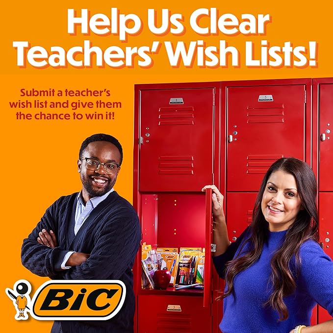 BIC Gelocity Original Red Gel Pens, Medium Point, 12-Count Pack, Retractable - Image 2
