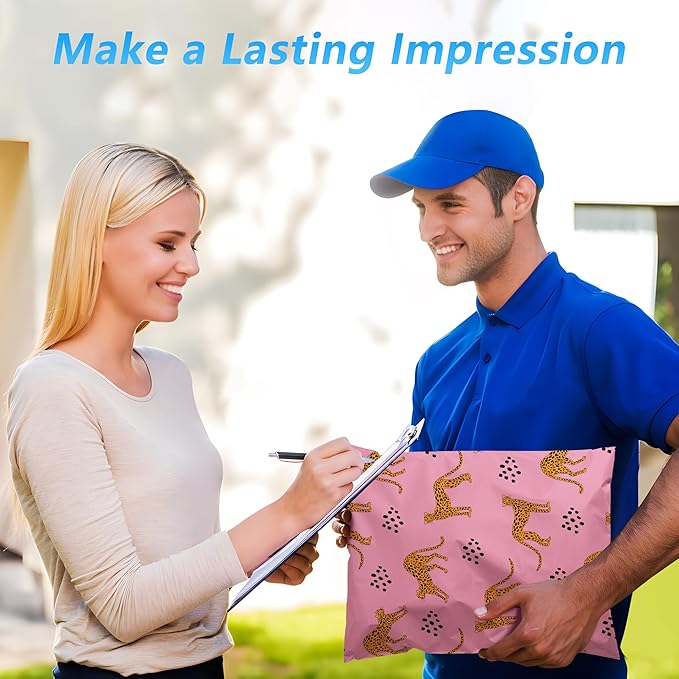 6x9 Inch 100 Pcs Poly Mailer, Waterproof & Tear-Resistant Shipping Bags - Image 6