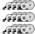 BESARME 12 Pack Correction Tape, 39 ft Each, 0.2 in Width | Instant-dry tape by BESARME