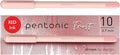 Pentonic Ballpoint Pens, Frosted Pale Pink Barrel by PENTONIC