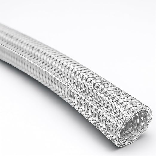 Electriduct 1/2" Hook Self Closing Sleeve Braid Wrap Around Sleeving Flame by Electriduct