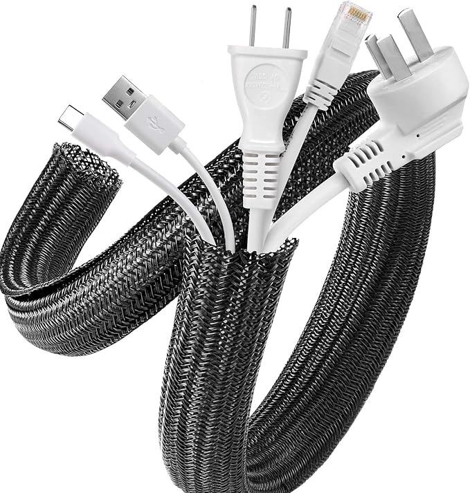 AGPTEK Cable Sleeve, 20ft by AGPTEK
