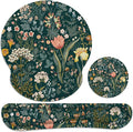 Ergonomic Mouse Pad with Wrist Rest and Keyboard Wrist Rest, Mousepad and Wrist by GJGOO