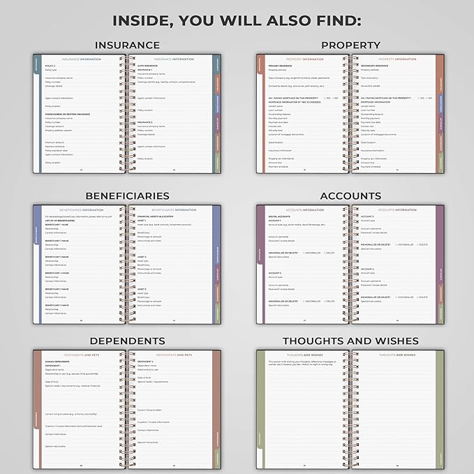 Clever Fox When I Die Planner - Image 5