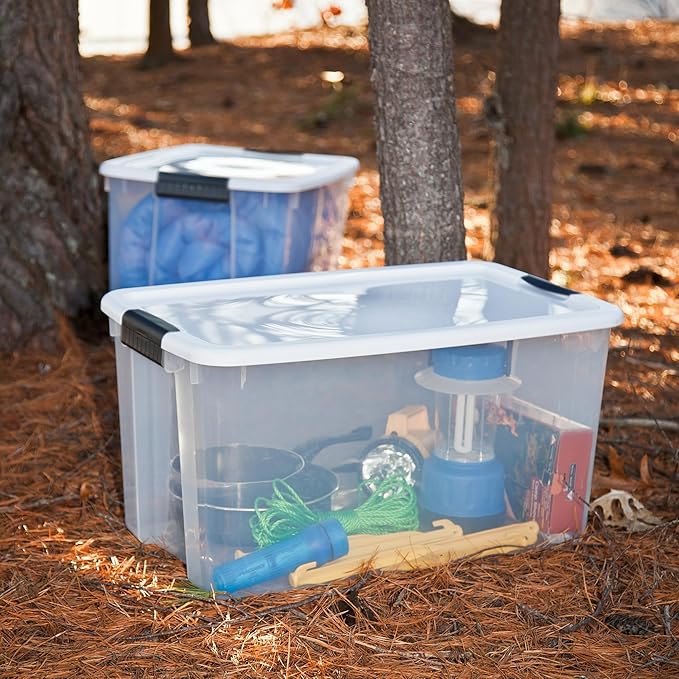 Sterilite 4 Pack Ultra Latching Box, Storage Bins - Image 4
