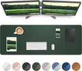 AFIING Leather Desk Pad Protector, Mouse Pad, Office Desk Mat, Non-Slip PU by AFIING