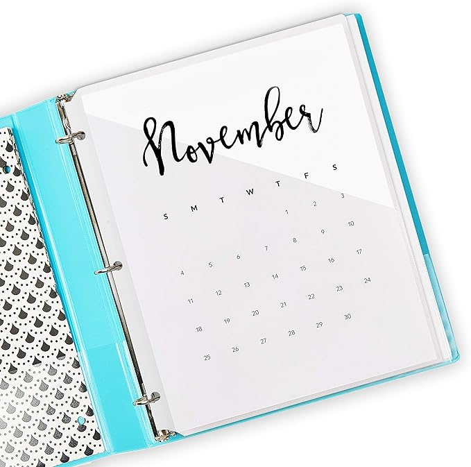 Avery Binder Pockets for 3 Ring Binders, for 8.5" x 11" Documents, Acid-Free - Image 5