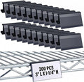 Kathfly 200 Pcs Wire Shelf Label Holders Compatible by Kathfly