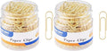 Gold Paper Clips, 1.1 Inch Small by FUDAOFAMILY