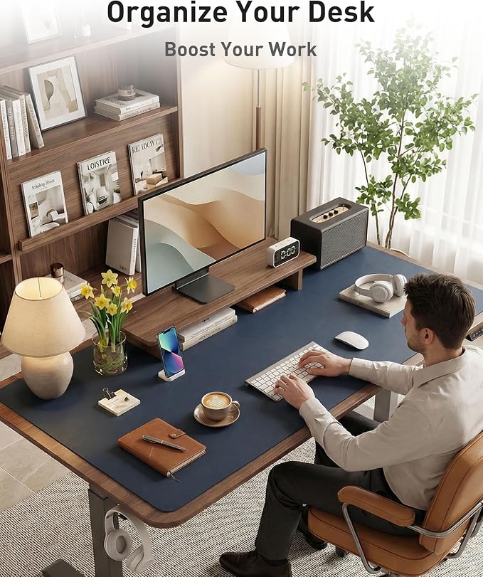 Aothia Faux Leather Desk Mat - Image 8