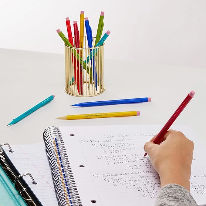 Paper Mate SharpWriter Mechanical Pencils Yellow | 0.7 mm | Shock-Absorbing Tip - Image 8