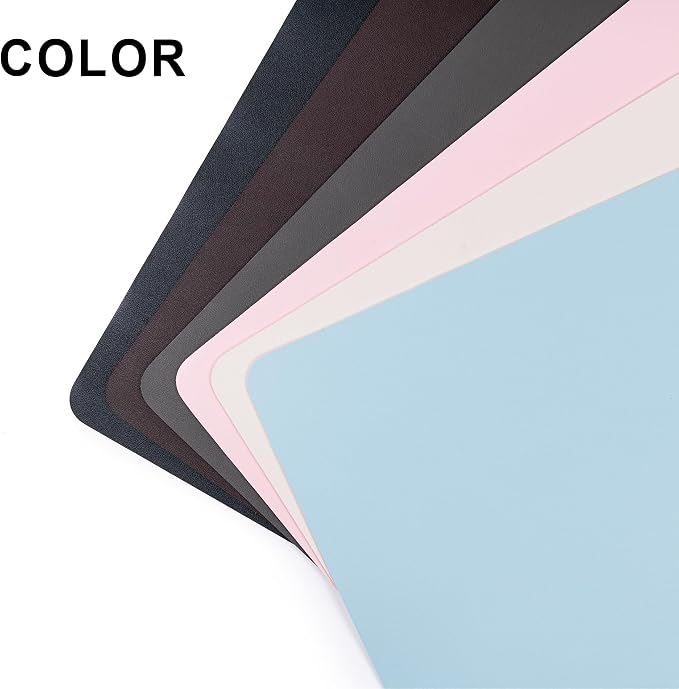 CADONO Leather Desk Pad Protector, Non-Slip PU Leather Large Mouse Pad - Image 7
