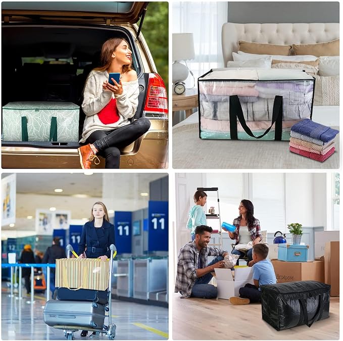 BALEINE 8-Pack Oversized Moving Bags - Image 3