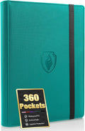 Premium 9 Pocket Card Binder for 360 Cards, Fabmaker PU Cover Trading Card by Fabmaker