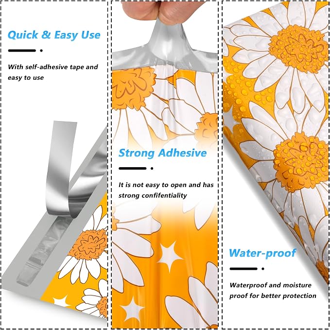 25 Pcs 10x13 Inch Poly Mailer, Waterproof & Tear-Resistant Shipping Bags - Image 3
