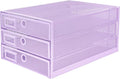 EXERZ Paper Sorter 3 Tier Drawers A4 / Multifunctional Desk Organiser/Letter by Exerz