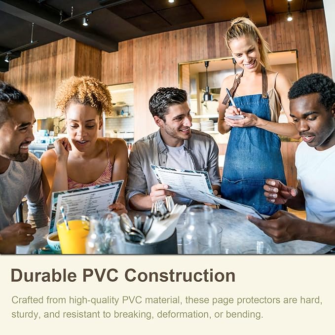24 Pcs 8.5 x 11'' Rigid Print Protectors - Image 4