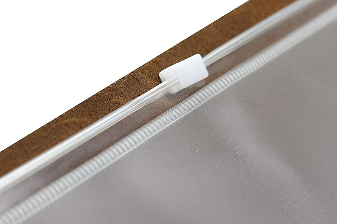 WANDERINGS Clear Zipper Case and Kraft Card Holder - Image 7