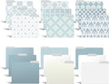 Better Office Products Decorative File Folders, 18 Pack Letter Size, Floral & by BetterOfficeProducts