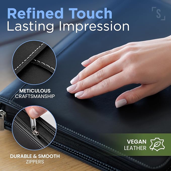 STYLIO Zipper Portfolio Binder - Image 7