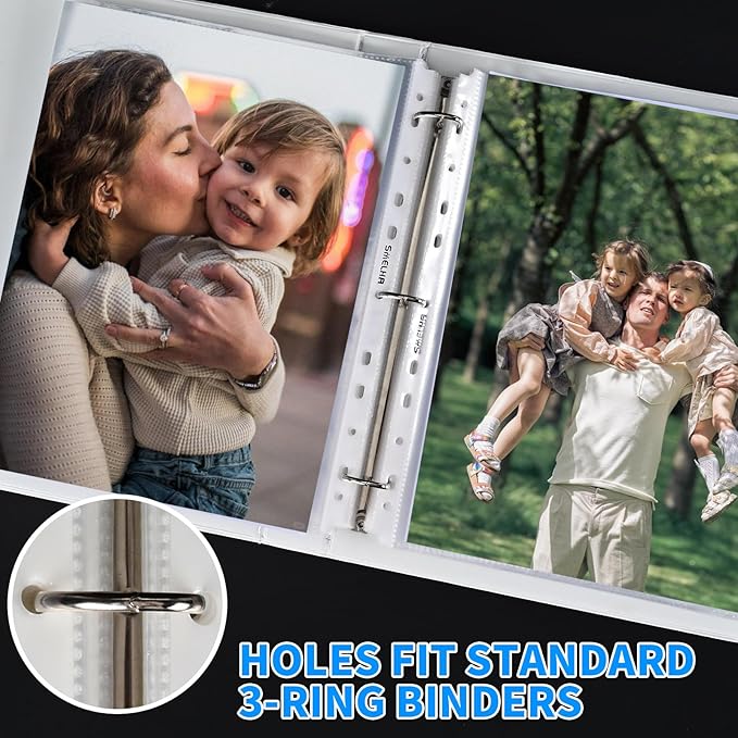 Sheet Protectors 600 Page, Page Protector 8.5" x 11" ，Upgraded Thick Material - Image 8