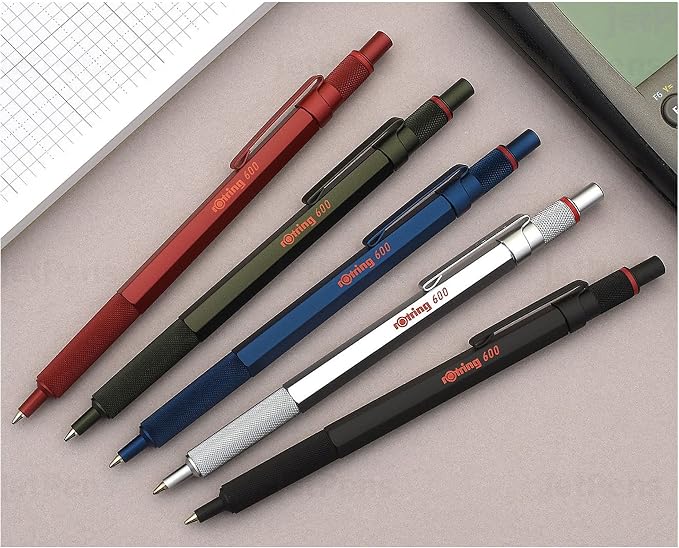 rOtring 600 Ballpoint Pen, Medium Point, Refillable - Image 5
