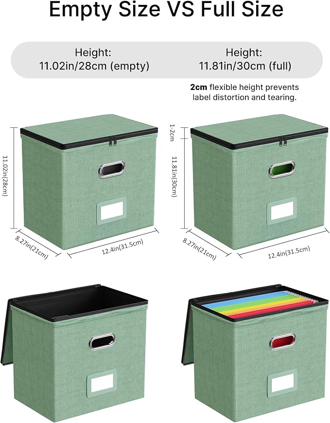 Oterri 1 Pack File Organizer Boxes - Image 3