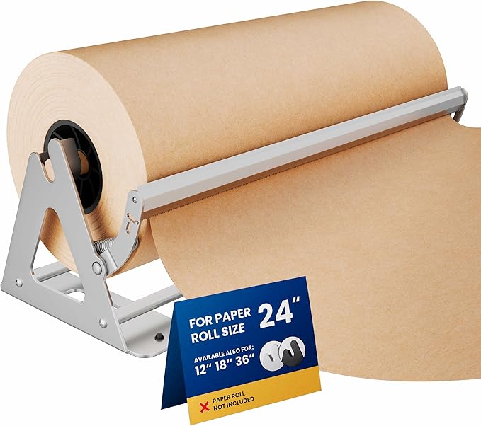 DIY Crew 24 Inch Paper Roll Dispenser and Cutter by DIYCrew%7CToolsthatsimplifyyourtasks