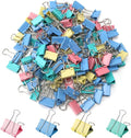 120 Pack Binder Clips 0.75 Inch, Small Paper Clamps, School and Business by OWLKELA