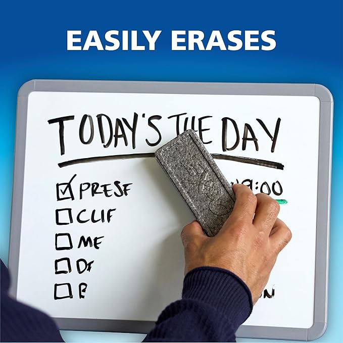 EXPO Dry Erase Markers Kit, Fine Tip, Spray Cleaner - Image 4