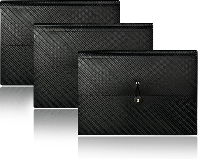 Cesil 3Pcs Expanding File Folders, 13 Pockets File Organizer Accordion File by CesilOfficeSupplies