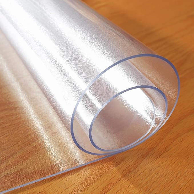 OstepDecor Frosted Clear Table Cover Protector 38 x 84 Inch, 1.5mm Thick - Image 8