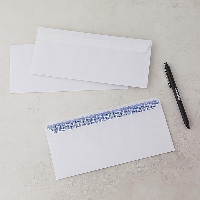 Amazon Basics #10 Security-Tinted Self-Seal Business Envelopes - Image 7