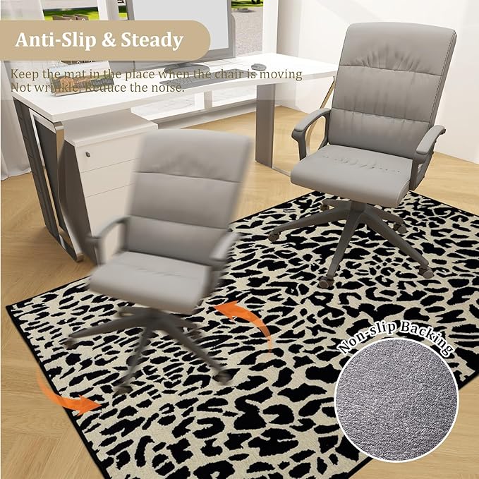 Office Chair Mat for Hardwood Floor, Machine Wash - Image 5