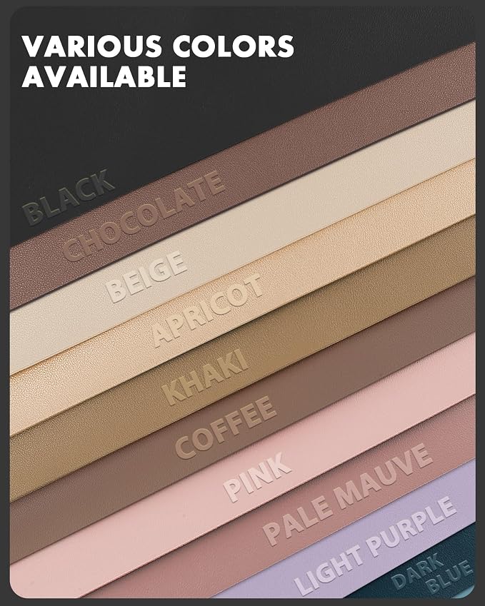 YSAGi Double-Sided Desk Pad, 35.4"x17"Leather Desk Mat, Eco Cork Desk Pad - Image 8