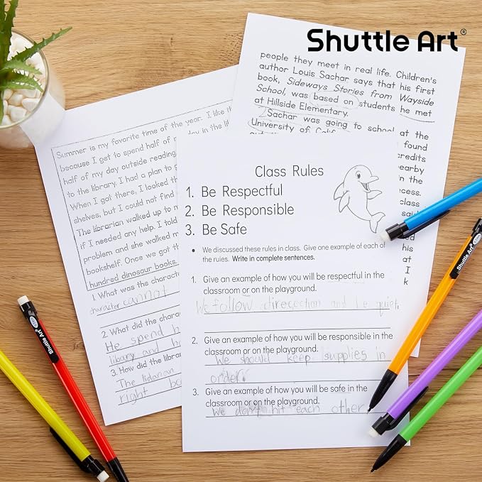 Shuttle Art Mechanical Pencils, 360 Pack Bulk Mechanical Pencils 0.7mm Medium - Image 5