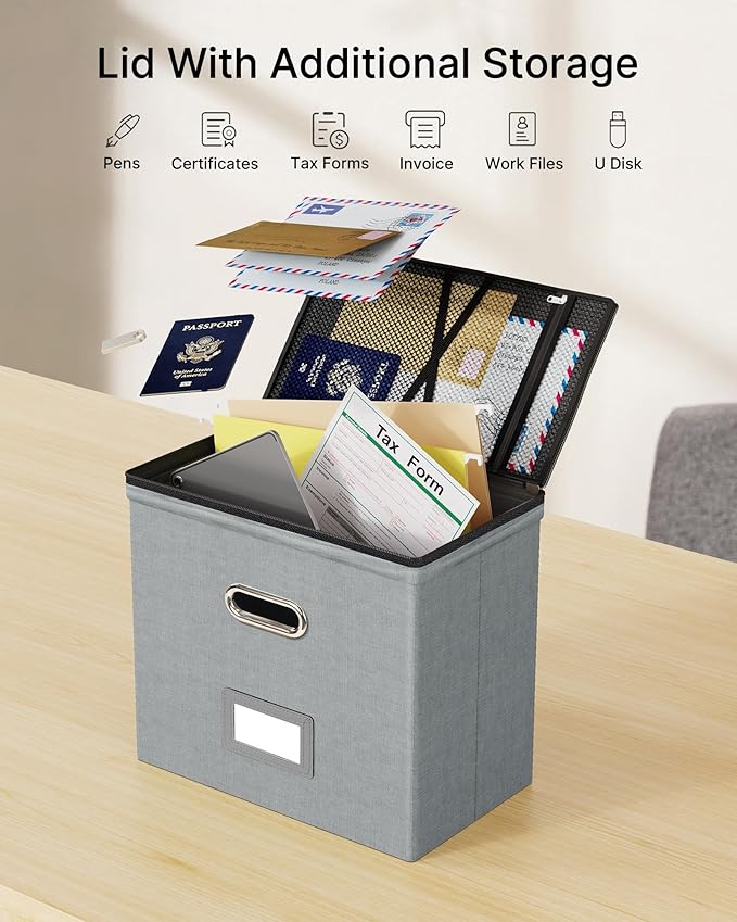 Oterri 1 Pack File Organizer Boxes - Image 2