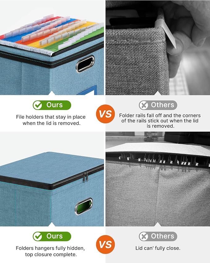 Oterri 1 Pack File Organizer Boxes - Image 4