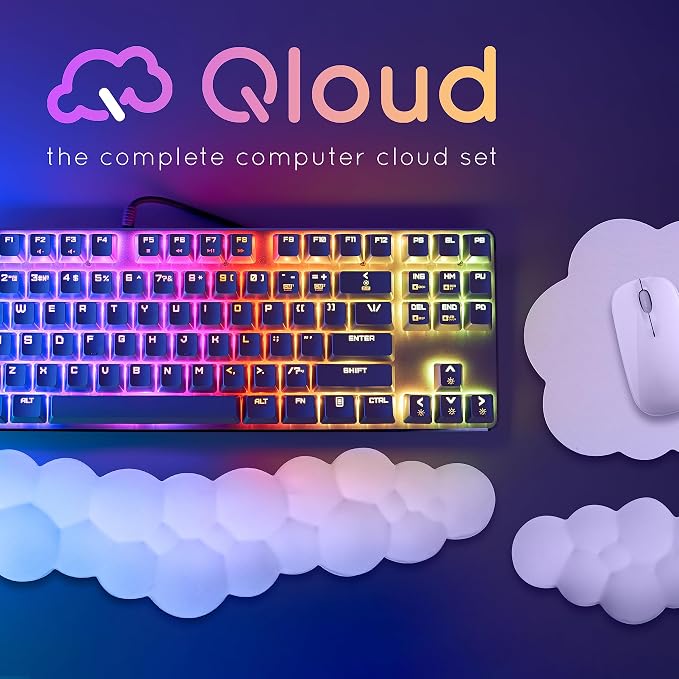 Cloud Keyboard Wrist Rest – Create-ables Qloud Cloud Wrist Rest - Image 8