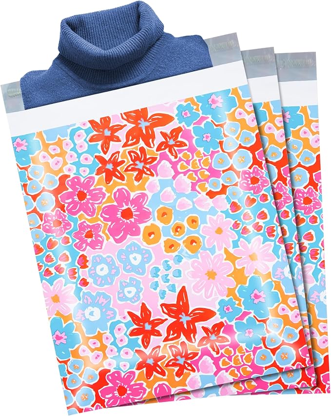 POLYSELLS 100pcs 10x13 Inches Poly Mailers Waterproof & Tear Resistant Mailing - Image 6