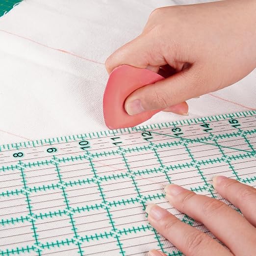 MANUFORE Quilting Ruler 15 x 60cm Sewing Acrylic Ruler Anti-Slip Metric Ruler - Image 4