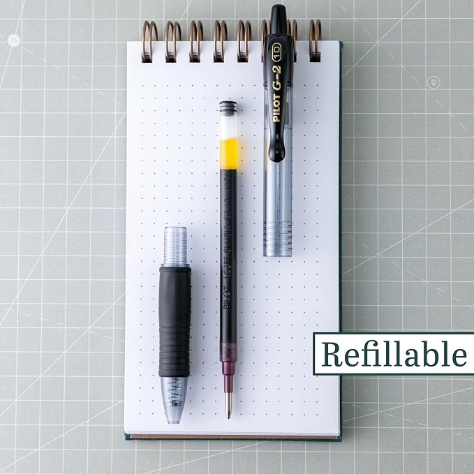Pilot G2 Premium Refillable & Retractable Rolling Ball Gel Pens, Bold Point - Image 3