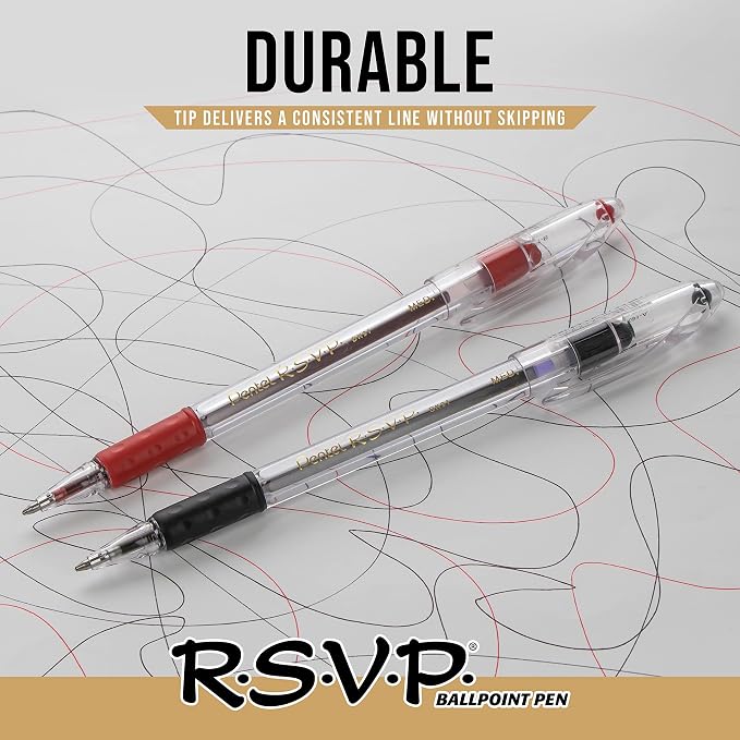 Pentel RSVP Ballpoint Pen, Medium Line - Image 4