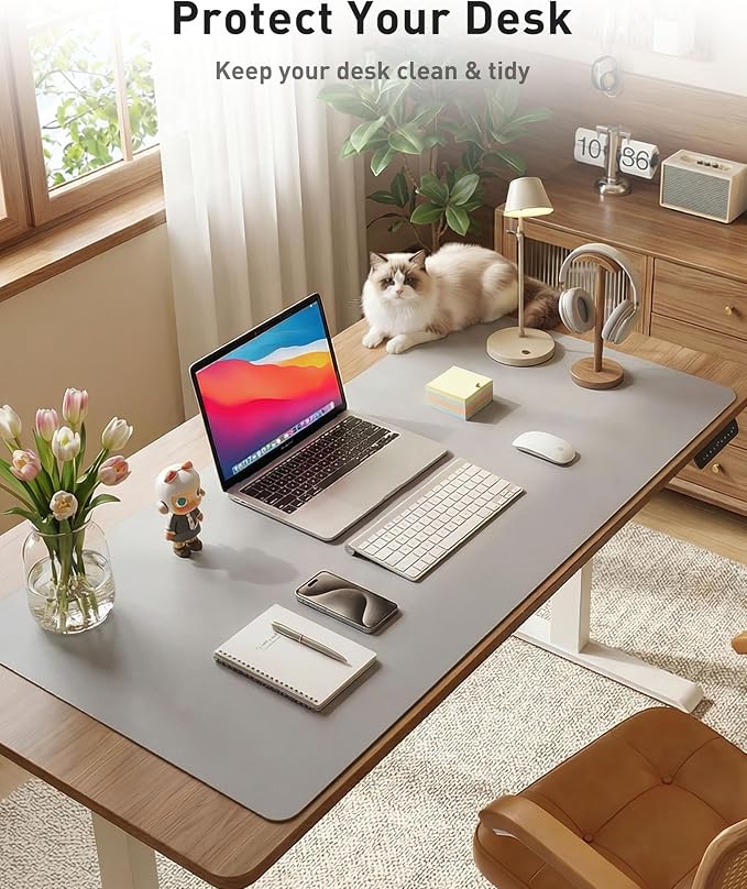 Aothia Faux Leather Desk Mat - Image 8